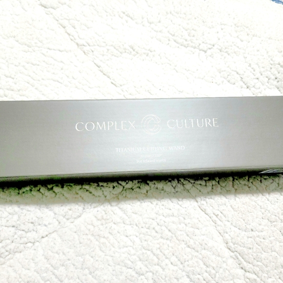 NEW! COMPLEX CULTURE Titanium Curling Wand 1.25" - Picture 8 of 14